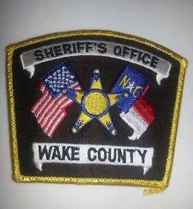 Wake County North Carolina Sheriffs Department uniform shoulder patch