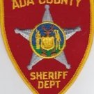 Ada County Oregon Sheriffs Police uniform shoulder patch