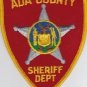 Ada County Oregon Sheriffs Police uniform shoulder patch