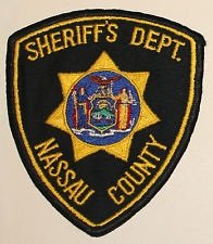 Sheriffs Department Nassau County NY police uniform shoulder patch