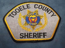 Tooele County Sheriff department sheriffs state of Utah police uniform shoulder patch