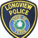 Longview Police Department State of Texas uniform police shoulder patch