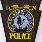 Wilkes Barre Township Police Department Pennsylvania uniform shoulder patch