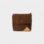 Dark Brown Geometric Bag