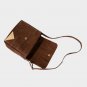 Dark Brown Geometric Bag