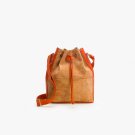 Orange Bucket Bag