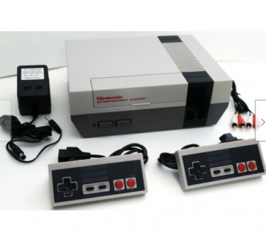 2 CONTROLLER Nintendo Entertainment System NES-001 Video Game Console Bundle Set