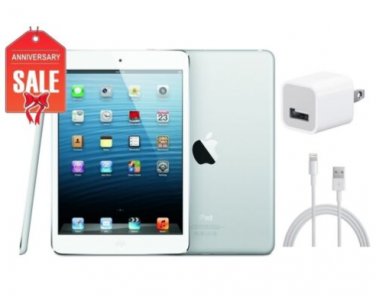 Apple iPad mini 1st Gen 16GB, Wi-Fi, 7.9in - White & Silver