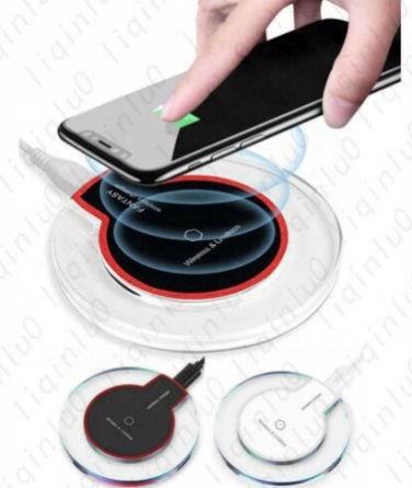 Qi Wireless Phone Charger Pad for iPhone 11 XS XR Samsung Note 10 MOTO LG Pixel