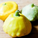 Yellow and Green mix Patty Pan squash seeds, 20 seeds      #IEB31