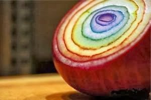 300 seeds Romanian Rainbow Onion Bulk, easy to grow   #JBSE70