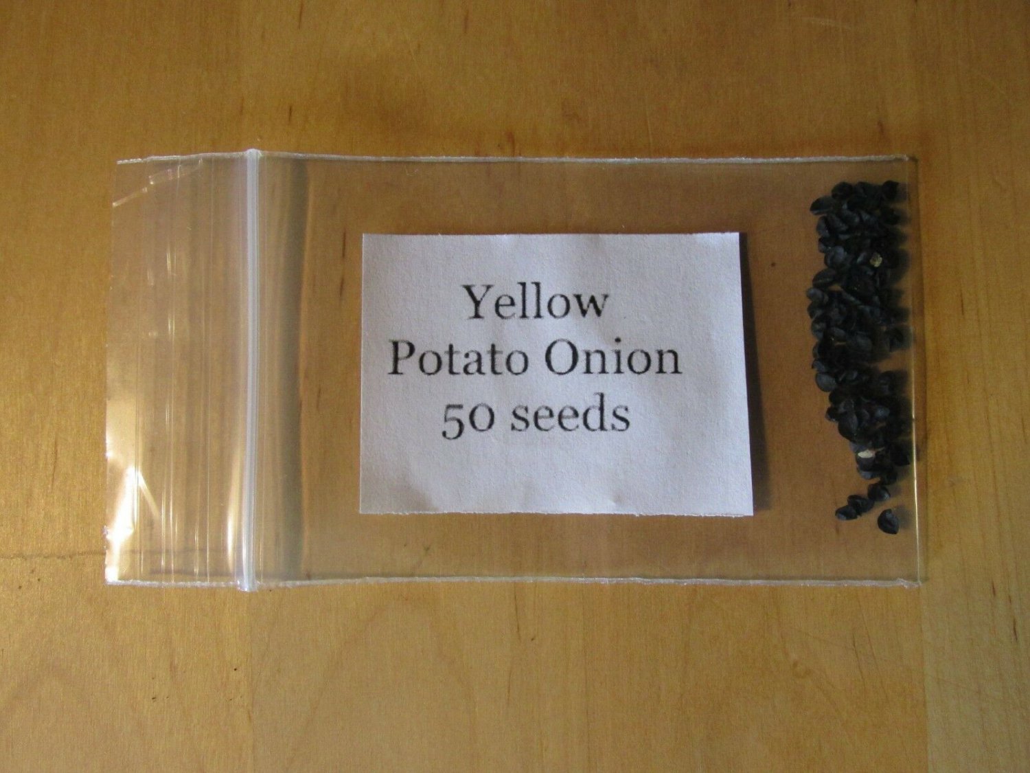 50 Yellow Potato Onion seeds, Multiplier Onions