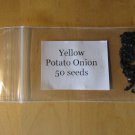 50 Yellow Potato Onion seeds, Multiplier Onions