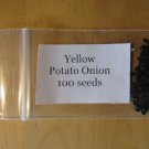 100 Yellow Potato Onion seeds, Multiplier Onions