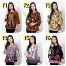 Batik Blouse for Women Tops Work Shirt Batik Inexpensive Wholesale Batik