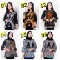 Batik Blouse for Women Tops Work Shirt Batik Inexpensive Wholesale Batik
