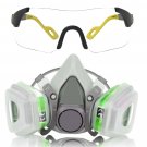 Professional Grade N95 Particulate Respirator Mask & Safety Glasses
