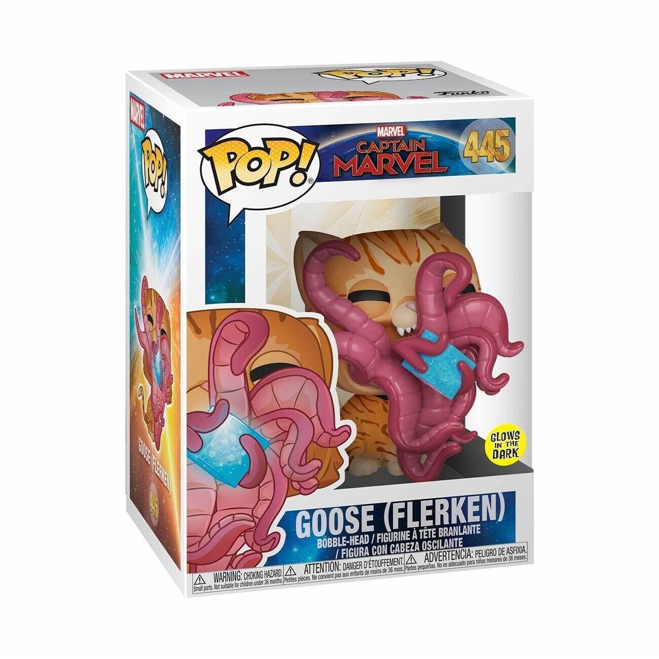 Funko - POP Marvel: CM - Goose the Cat (Flerken) Brand New