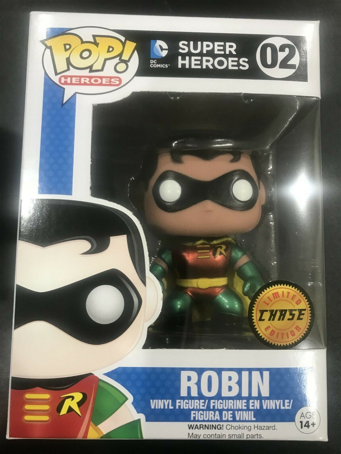 ROBIN #2 DC SUPER HEROES - METALLIC CHASE LIMITED EDITION