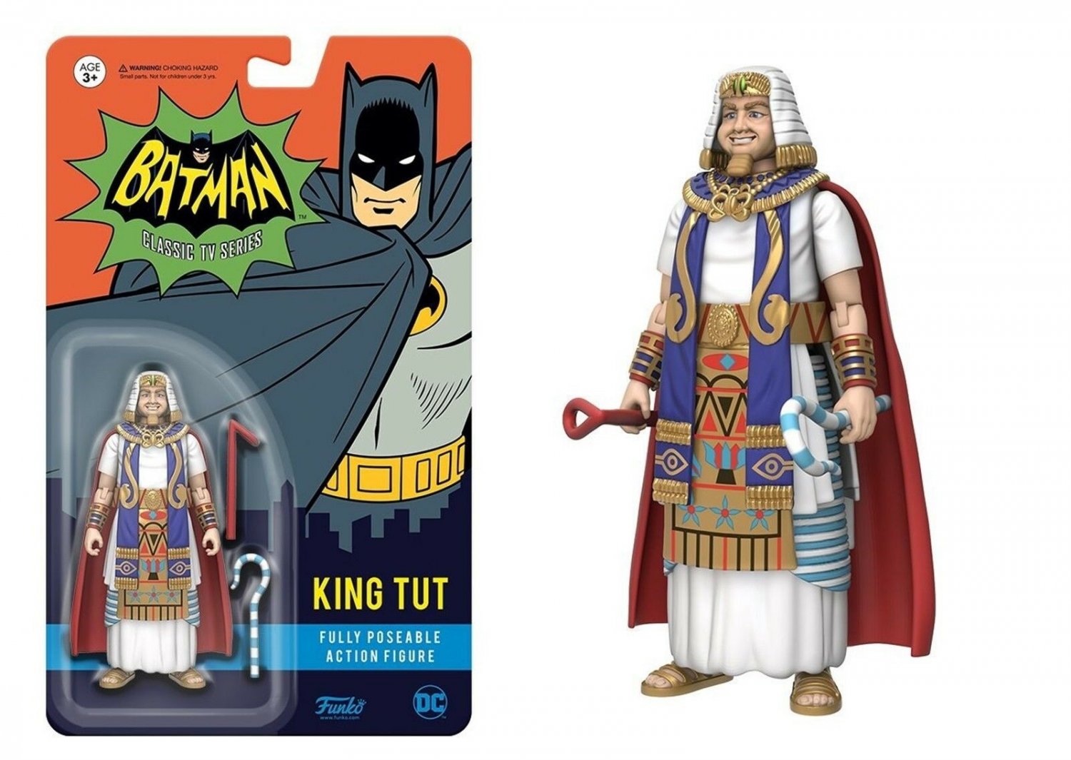 Funko POP  Action Figure: DC Heroes - King Tut New In A Box