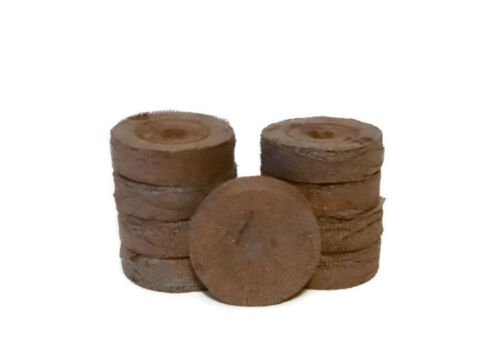 Jiffy Peat Pellets, 30mm - 50ct, Growing Supplies, Seed Starting