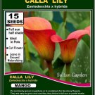 15 seeds High Germation CALLA Lilies - (Zantedeschia hybrida) Manggo