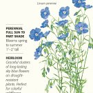 Blue Flax Heirloom Seeds - 1 Gram