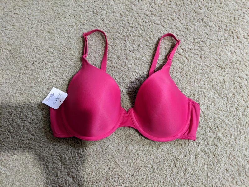 38D Red Sweet Nothings by Maidenform Push Up Bra