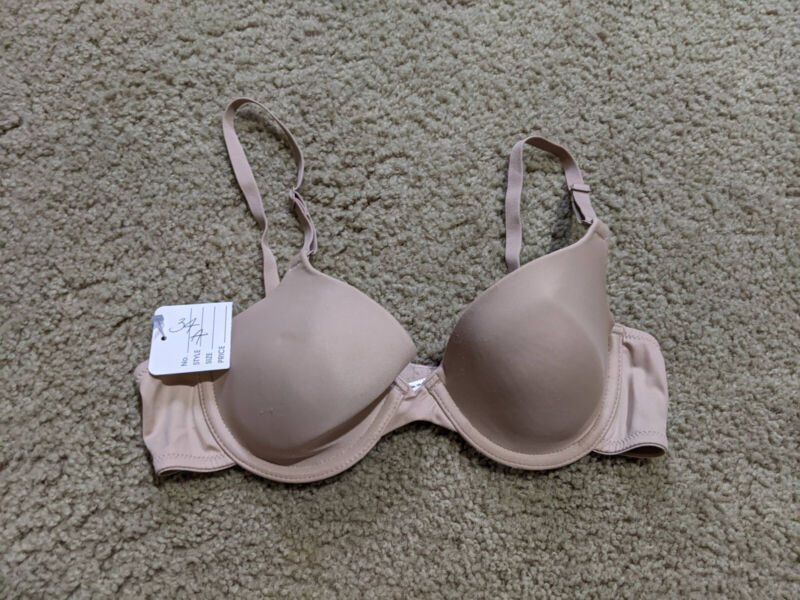 34A Beige Maidenform Adjustable Straps Push Up Bra
