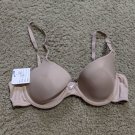 34A Beige Maidenform Adjustable Straps Push Up Bra