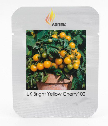 UK Yellow Round Cherry Professional 100 / Tasty Juicy Sweet Fruit Organic Bri...