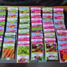 160 ferry-morse seed lot, packages, vegetables, herbs, flowers, a