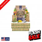 35 seeds non-gmo heirloom medicinal & tea herb variety pack for indoor/outdoor