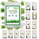 seeds 12 herb variety pack | essential culinary varieties 5000 heirloom