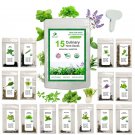seeds 15 herb variety pack | essential culinary varieties 5600 heirloom