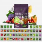 seeds 50 pouch - varieties of herb, flower & vegetable for planting 2...