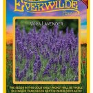 1 seeds oz vera lavender herb - everwilde farms mylar seed packet