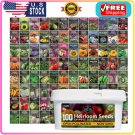 seeds survival garden 100-pack non-gmo heirloom vegetables, fruits, herbs