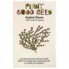 seeds english thyme