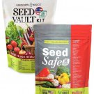 70 survival seed vault kit - heirloom varieties for self-sufficient gardening