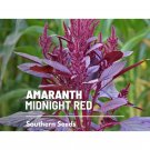 250 seeds amaranth, midnight red - heirloom herb non-gmo (amaranthus tricolo