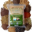 12 seeds variety pack microgreens kit - broccoli, radish, beet, sunflower & more