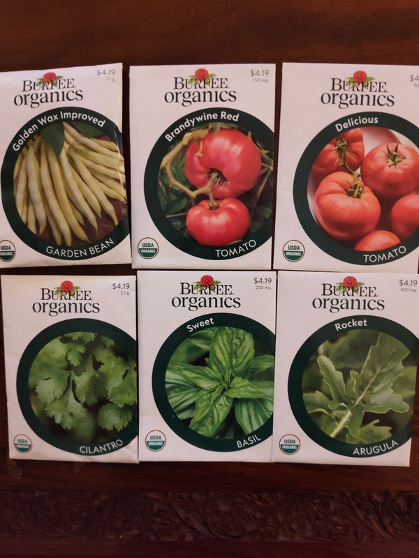 seeds burpee organic