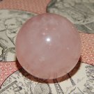Genuine ROSE QUARTZ ORB - Natural Rose Quartz Sphere - 30mm Gemstone Crystal Ball