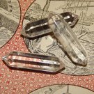 Genuine CLEAR QUARTZ Double Terminated Crystal Points - Natural Clear Quartz Crystal Grids Gemstone