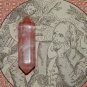 CHERRY QUARTZ Double Terminated Crystal - Cherry Quartz Crystal Grid Gemstone