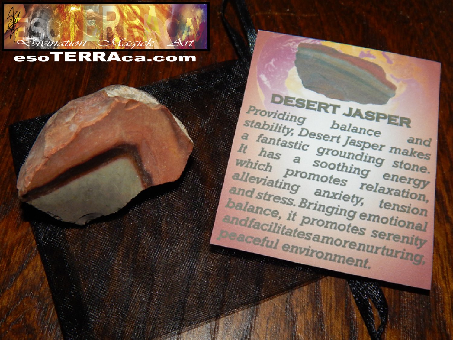 Genuine DESERT JASPER - Genuine Rough Desert Jasper - 1+ Inch Gemstone