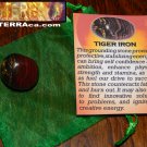 Genuine TIGER IRON - Genuine Tumbled Tiger Iron - @ 25mm Gemstones