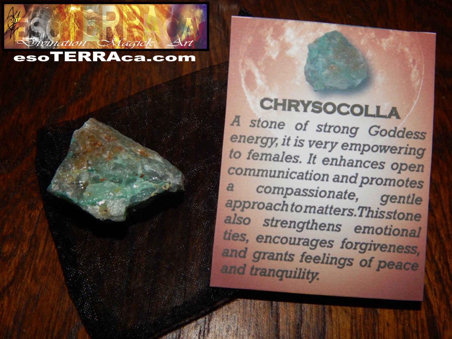 GENUINE CHRYSOCOLLA - Genuine Rough Chrysocolla - 1+ Inch Gemstones