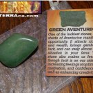 Genuine GREEN AVENTURINE - Genuine Tumbled Green Aventurine - 1+ Inch Gemstones